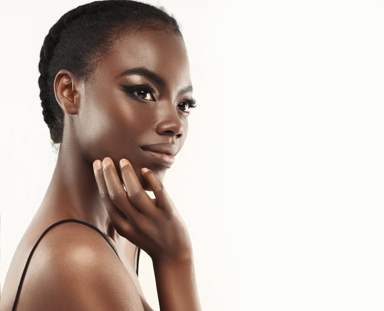 Natural melanin beauty